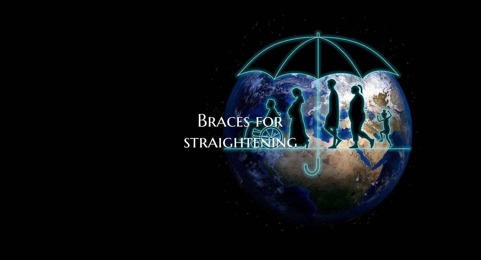 Braces for straightening